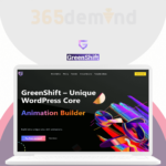 Greenshift – animation and page builder blocks Activation With Key (lifetime access)