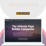 Oxyprops - The Ultimate Page Builder Companion Activation With Key (lifetime access)