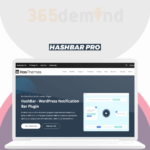 HashBar - WordPress Notification Bar Plugin Activation With Key (lifetime access)
