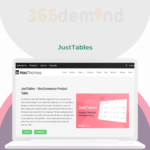 JustTables Pro - WooCommerce Product Table Activation With Key (lifetime access)