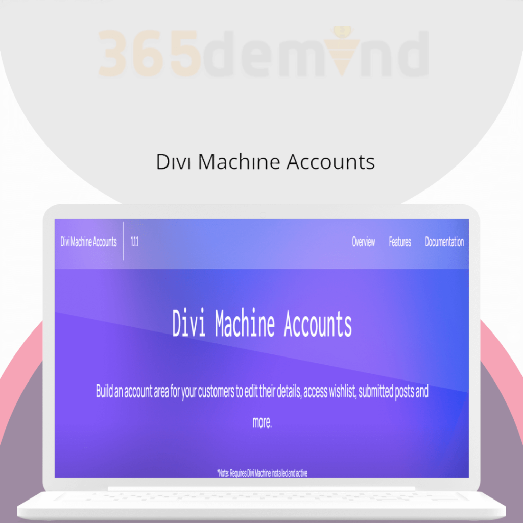 divi machine accounts activation with key (lifetime access)