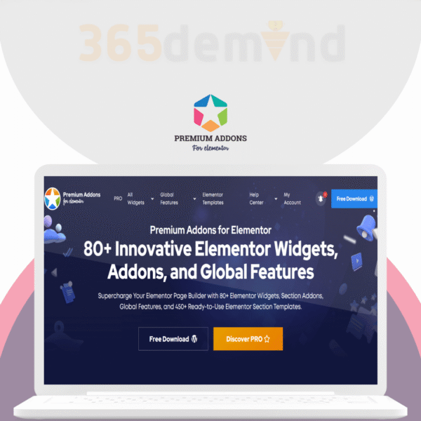 premium add on for elementor activation with key (lifetime access)